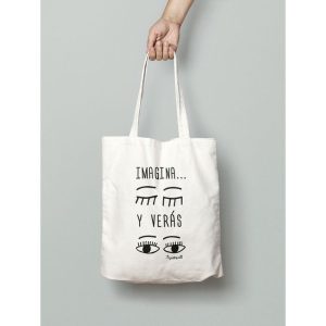 BOLSA DE TELA IMAGINA Y VERAS