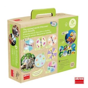 JUEGO EDUCATIVO EL MUNDO ANIMAL: DESCUBRE Y CLASIFICA