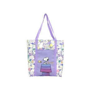 BOLSA DE TELA CON BOLSILLO 1950 SNOOPY