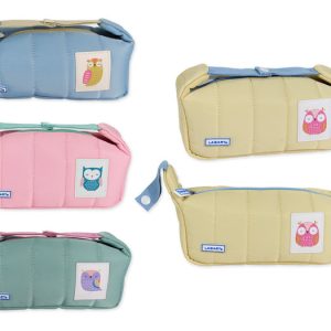 PORTATODO BUHOS ACOLCHADO SURTIDOS