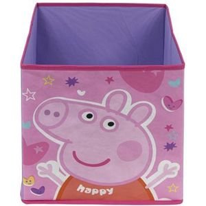CAJA TELA PLEGABLE PEPPA PIG 30X30