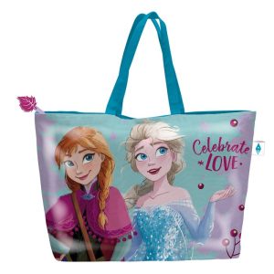 BOLSO PLAYA FROZEN 48X32CM