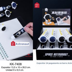 EXPOSITOR 24 PEGAMENTOS EN BARRA ASTRONAUTA