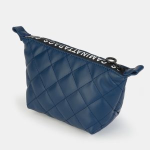 NECESER TRIANGULAR CON CREMALLERA MUJER BULLDOG AZUL