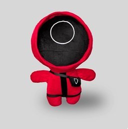 PELUCHE JUEGO DEL CALAMAR FELPA 13 CM VIGILANTE CIRCULO