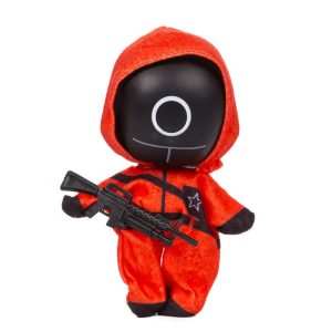 PELUCHE JUEGO DEL CALAMAR VIGILANTE CIRCULO CAJA EXPOSITOR