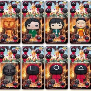 FIGURAS POP JUEGO DEL CALAMAR 10CM 8 MODELOS SURTIDOS