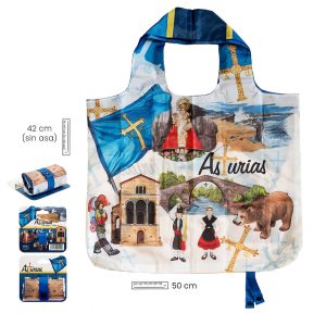 BOLSA PLEGABLE ASTURIAS