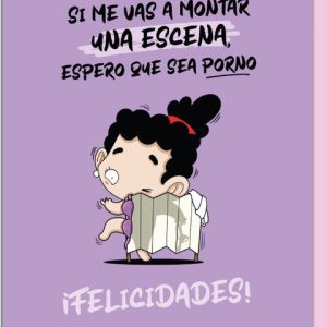 TARJETA DE FELICITACION MALASA?A CARI?O SI ME VAS A MO