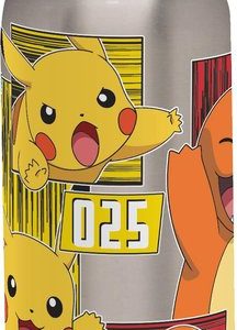 EXP, 12 BOTELLA ALUMINIO 500ML SURTIDO 3 DISE?OS POKEMON