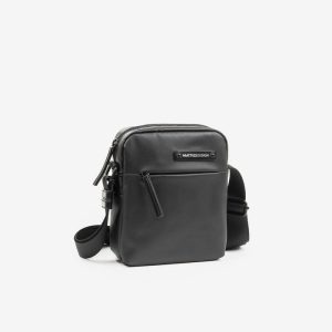 BANDOLERA LISA NEGRA 24X19