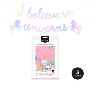 GUIRNALDA BELIEVE IN UNICORNS IRIDISCENTE 3M CARTON 1UD
