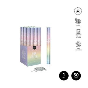 CA?ON CONFETI ESTRELLAS 50CM