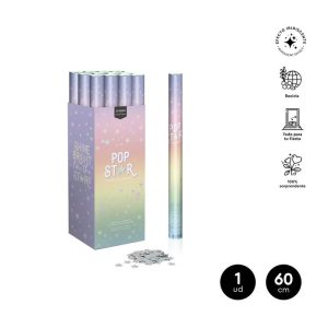 CA?ON CONFETI ESTRELLAS 60CM