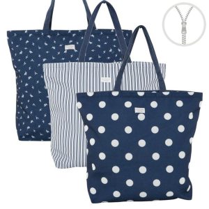 BOLSO CON CREMALLERA BRIDGET AZUL SURTIDOS