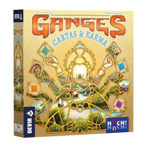 JUEGO DE MESA GANGES CARTAS Y KARMA