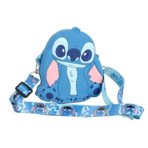 BOLSO BANDOLERA INFANTIL SILICONA STITCH