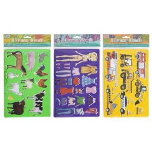 SET 2 PLANTILLAS DE DIBUJO SURTIDOS