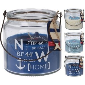 EXPOSITOR 12 TARRO CON VELA NAVY SURTIDAS