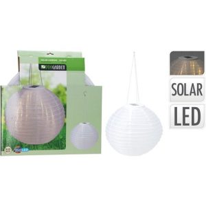 LAMPARA SOLAR BALL BLANCA