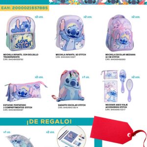 LOTE COLECCION STITCH DISE?O 2025 CERDA