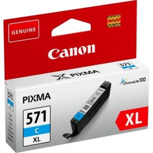 CARTUCHO TINTA CANON CLI-571C XL CIAN MG5751 MG6851 MG7750