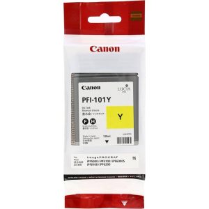CARTUCHO CANON PFI-101Y AMAR IPF5000 IPF5100 IPF6000S IPF610