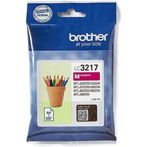 CARTUCHO TINTA BROTHER LC3217M MAGENTA 550 PAG MFCJ5330DW MF