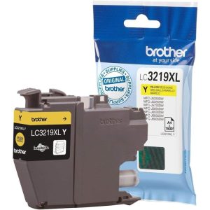 CARTUCHO TINTA BROTHER LC3219XLY AMARILLO 1500 PAGINAS MFC-J
