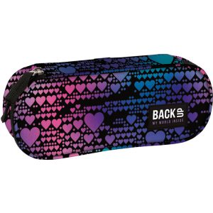 PORTATODO CON ORGANIZADOR CORAZONES NEON