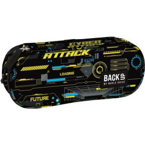 PORTATODO CON ORGANIZADOR CIBER ATTACK YELLOW