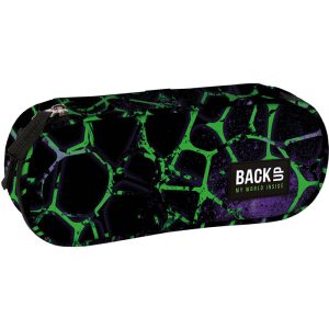 PORTATODO CON ORGANIZADOR MANCHAS VERDE NEON