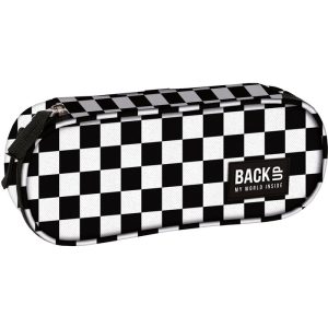 PORTATODO CON ORGANIZADOR CUADRADOS CLASSIC B/N