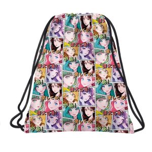 SACO DE CUERDAS MANGA COLORIDO