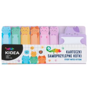 SET DE NOTAS ADHESIVAS GATITOS PASTEL