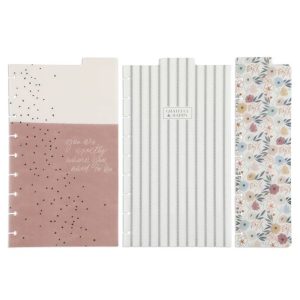 SEPARADORES NOTEBOOK HAPPY PLANNER HOMETEADER