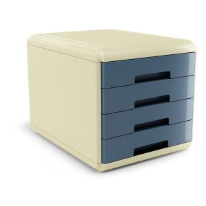 ARCHIVADOR 4 CAJONES ARDA VINTAGE COLOR AZUL