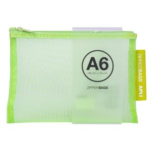 ZIPPER BAG A6 NYLON COLORES SURTIDOS