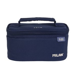 BOLSA ISOTERMICA PORTA ALIMENTOS CON RECIPIENTE 1,5L AZUL M