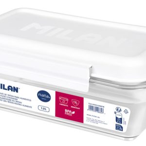 FIAMBRERA TRITAN HERMETICA RECTANGULAR 1 2L NATA 624 BLANCO