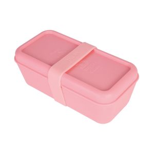 RECIPIENTE PARA ALIMENTOS RECTANGULAR 0,75L 460 ROSA