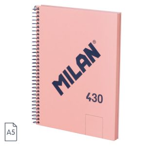 CUADERNO A5 LISO COLECCION 430 SINCE 1918 ROSA