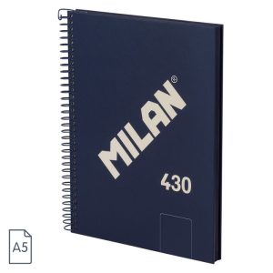 CUADERNO A5 LISO COLECCION 430 SINCE 1918 AZUL