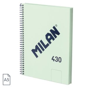 CUADERNO A5 LISO COLECCION 430 SINCE 1918 VERDE