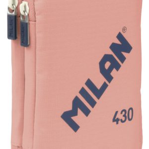 PLUMIER 2 PISOS CON CONTENIDO MILAN 430 SINCE 1918 ROSA