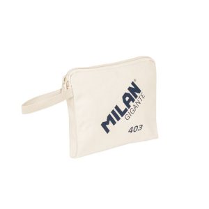 BOLSA DE MANO COLECCION MILAN GIGANTE 403 SINCE 1918 BEIGE