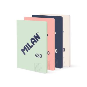 PACK 4 LIBRETAS A5 ENCOLADAS CUADRO 48H 95GR COLECC 430 1918