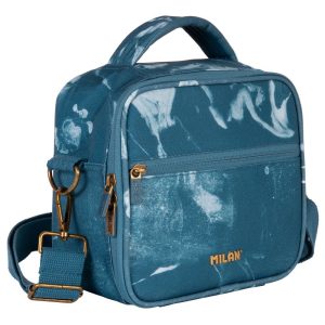 BOLSA ISOTERMICA 3,5 L CON 3 RECIPIENTES SERIE LAVA AZUL