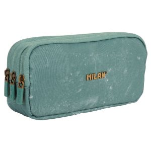 ESTUCHE 3 CREMALLERAS SERIE LAVA VERDE