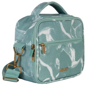 BOLSA ISOTERMICA 3,5 L CON 3 RECIPIENTES SERIE LAVA VERDE